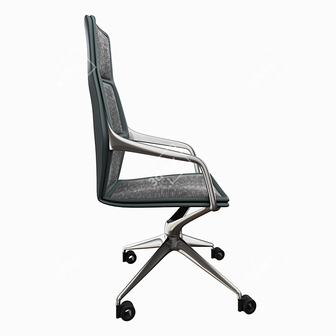 Modern Ray Conference Chair 3D model image 7