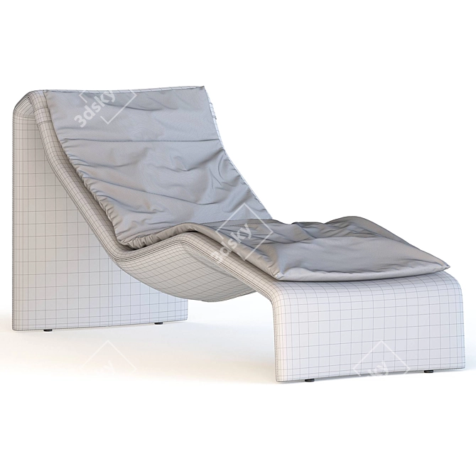 Elevate Your Rest: Chiron Dormeuse 3D model image 4