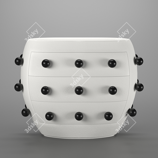 Kelly Wearstler POP Commode: Sleek and Stylish 3D model image 1