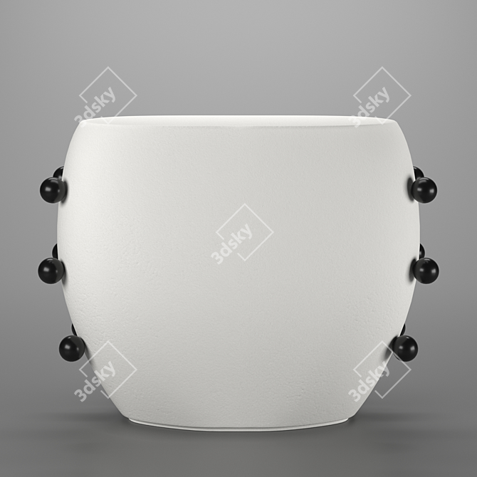 Kelly Wearstler POP Commode: Sleek and Stylish 3D model image 2