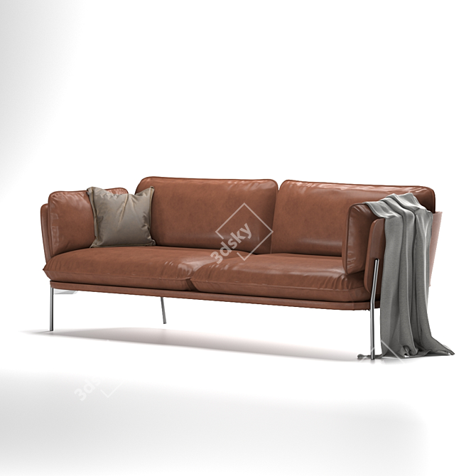 Elevate Your Lounge with Cloud LN3 3D model image 6