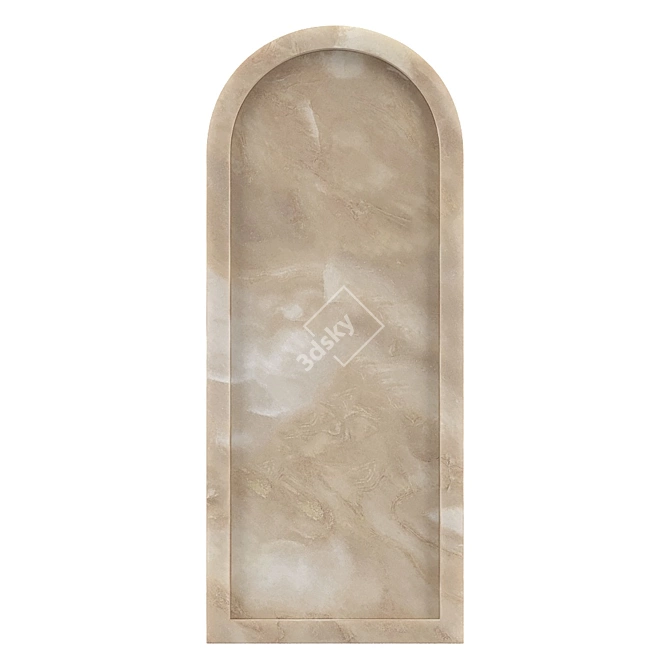 Elegant OM Arch Marble AM120 3D model image 1