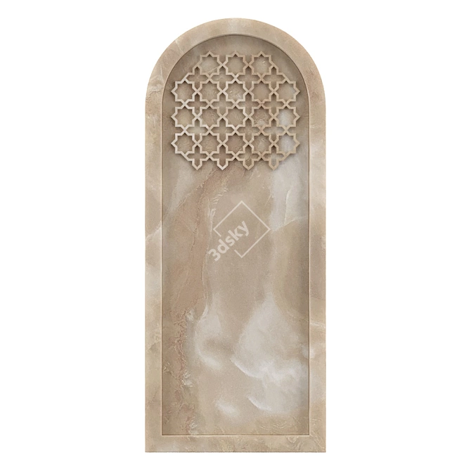 OM Arch Marble AM123: Elegant and Timeless 3D model image 1