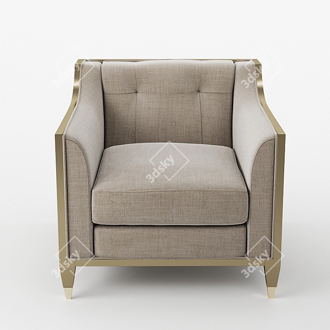 Elegant Caracole Chair-ish Chair 3D model image 4