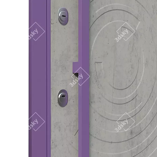 Securemme: European Decorative Doors 3D model image 2