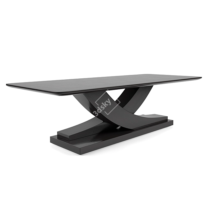 Serra Chris-cross 10-Seater Table 3D model image 3