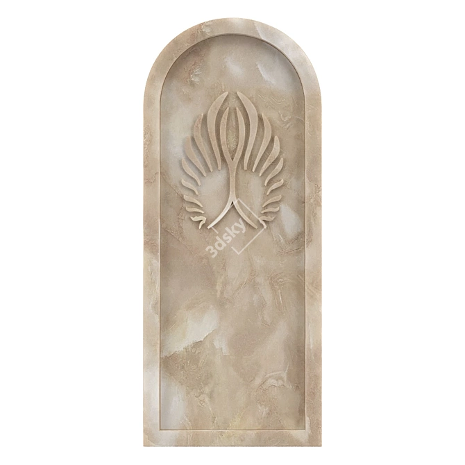 Elegant OM Arch Marble AM125 3D model image 1