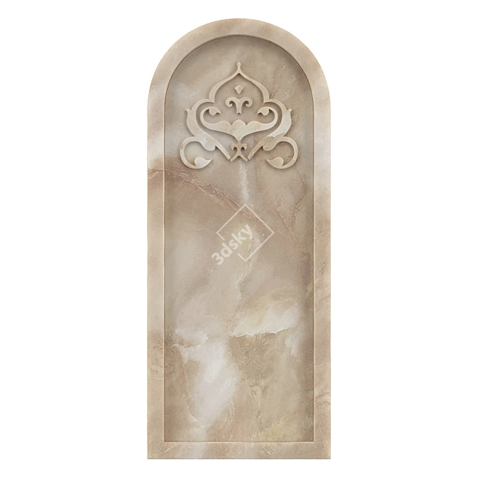 Luxury Stone Arch: OM Arch Marble 3D model image 1