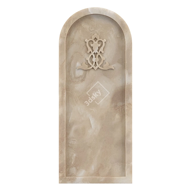 Luxury OM Arch Marble AM127 3D model image 1