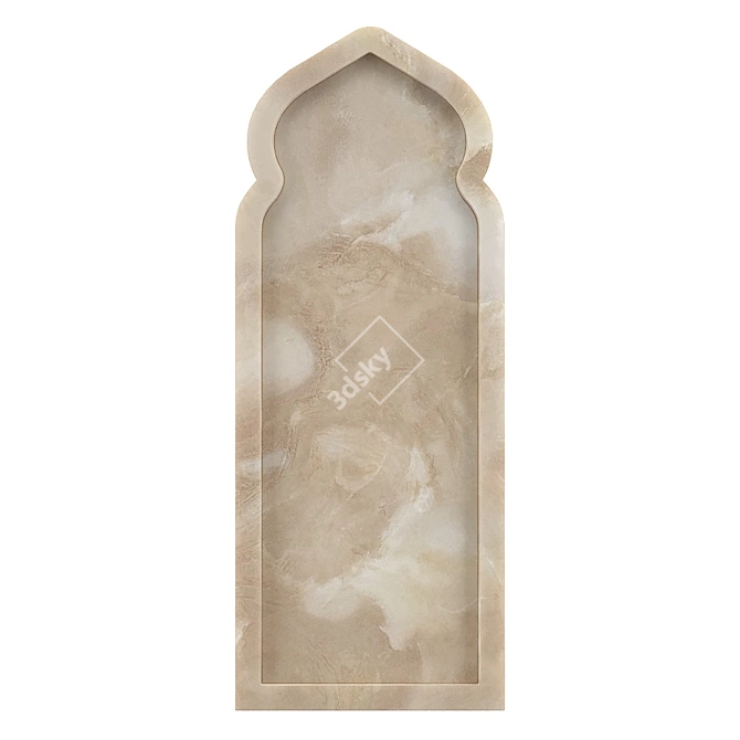 Elegant OM Arch Marble AM130 3D model image 1