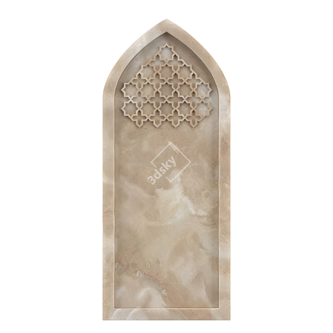 OM Arch Marble AM143: Elegant and Durable 3D model image 1