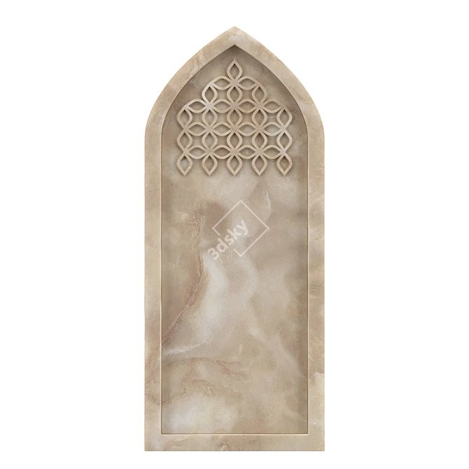 Elegant OM Arch Marble AM144 3D model image 1