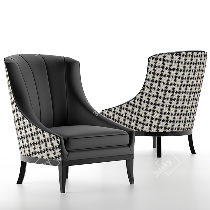 Heritage Limited Edition Armchair 3D model image 1