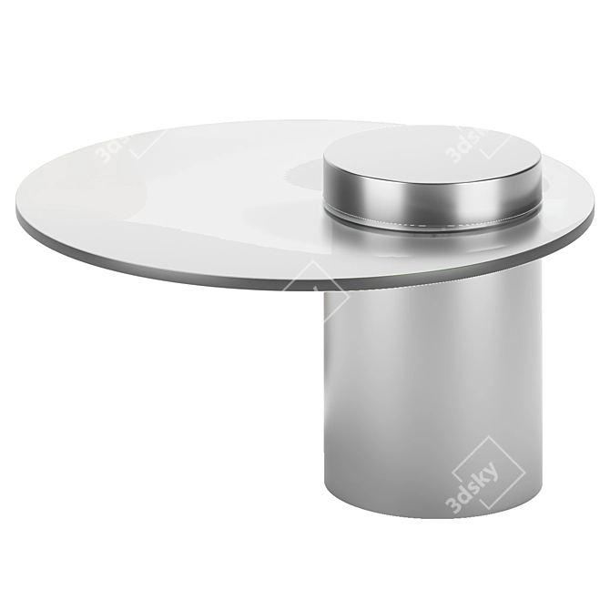 Harmonious Balance Side Table 3D model image 5