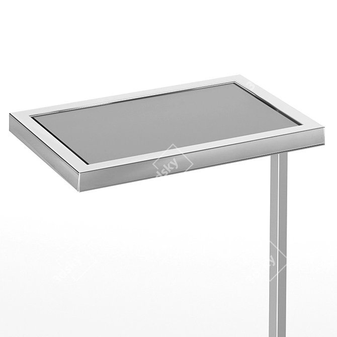 Elegant Paladin Side Table 3D model image 3