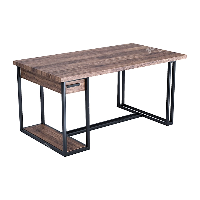 Modern Office Table 3D model image 1