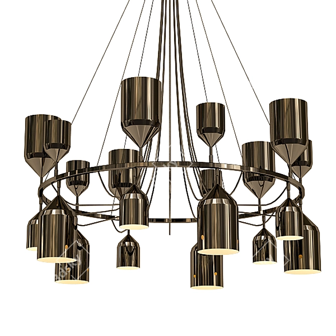 Modern Chandelier Collection 3D model image 2