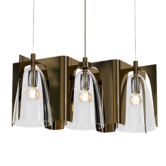 Modern Chandelier Collection 3D model image 5