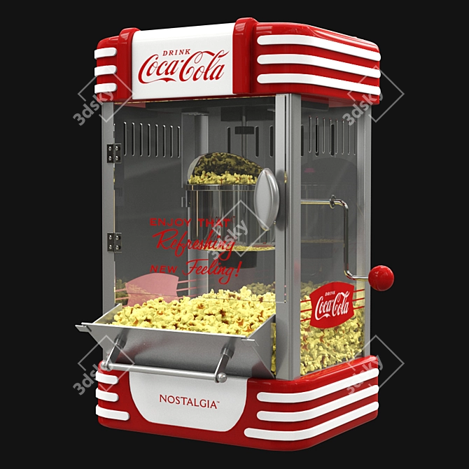 Nostalgia Coca Cola Popcorn Maker 3D model image 1