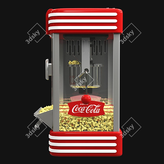 Nostalgia Coca Cola Popcorn Maker 3D model image 3