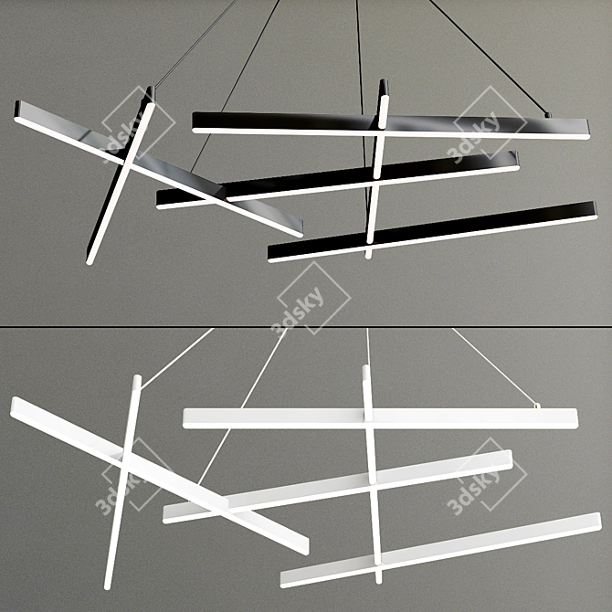 Maytoni LED Pendant Light 3D model image 1