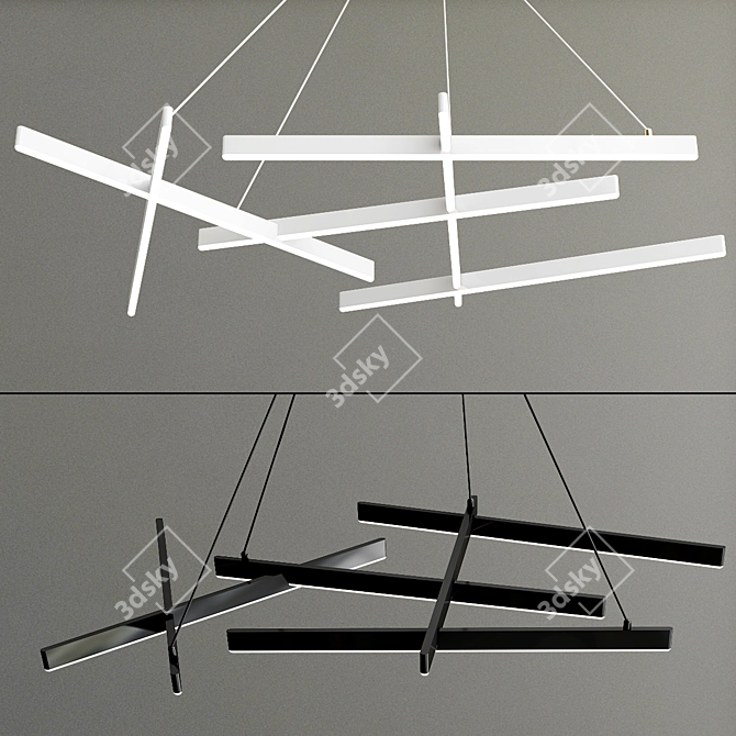 Maytoni LED Pendant Light 3D model image 2