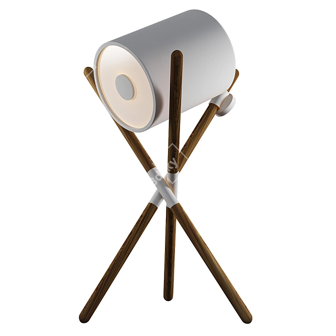 Modern Catapult Table Lamp 3D model image 1