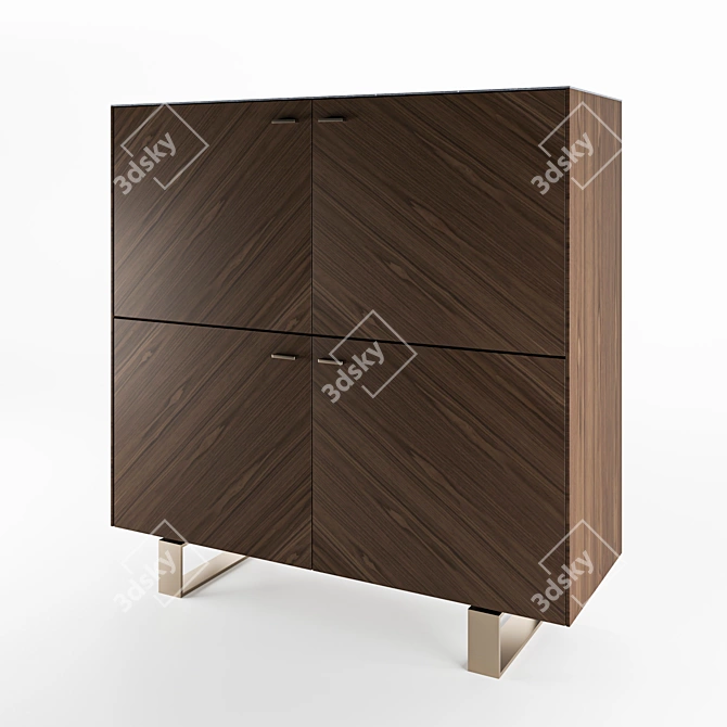 Corona Render 1.5+ Sideboard 3D model image 1