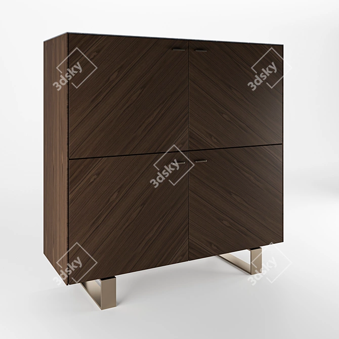 Corona Render 1.5+ Sideboard 3D model image 2