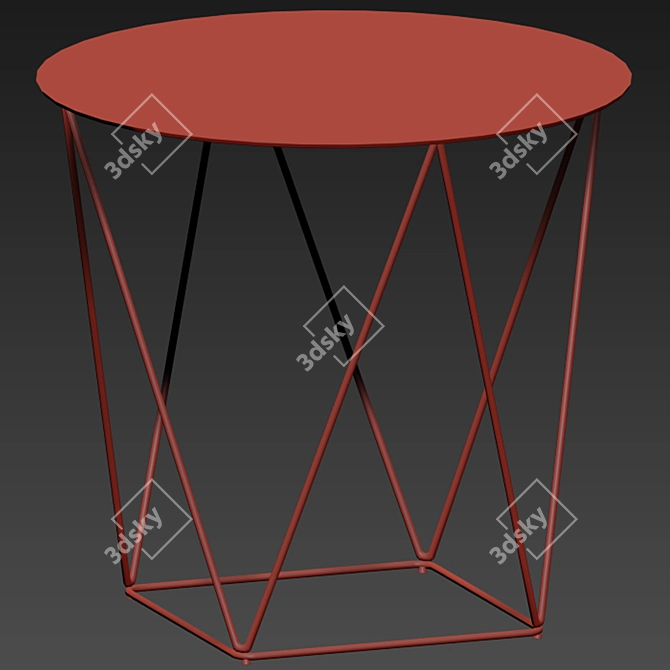 Elegant Dual-Use Table: Side & Coffee 3D model image 4