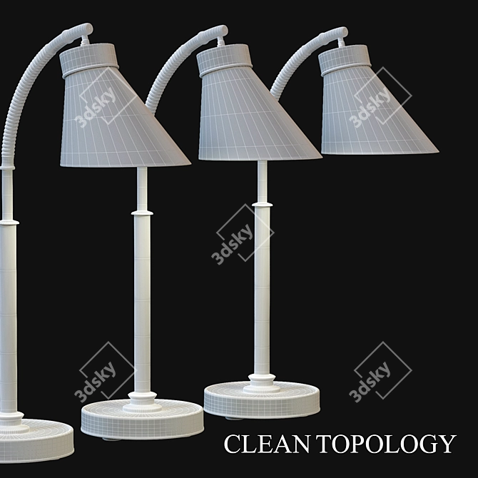 Sleek 2013 Light Fixture 3D model image 3