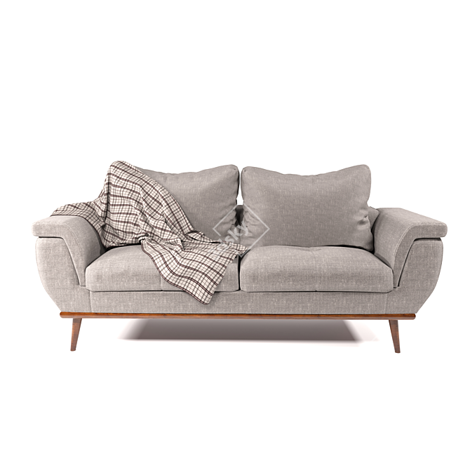 Modern Corona Sofa 3D model image 2