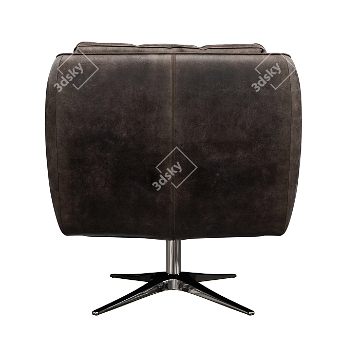 Urban Comfort: Timothy Oulton Armchair 3D model image 4