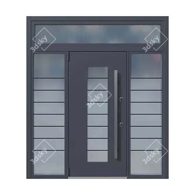 Om TermoWood: High-Quality Thermally Insulated Doors 3D model image 2