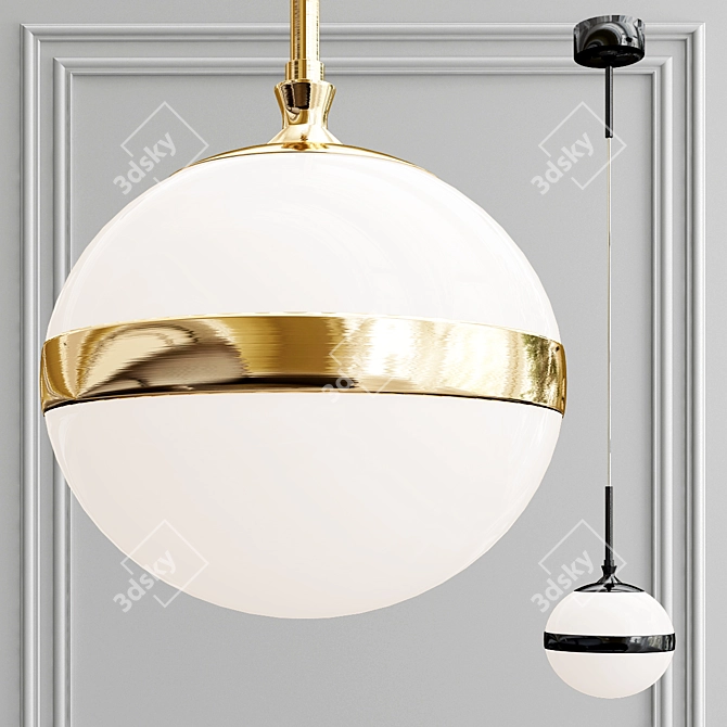 Elegance Defined: Pendant Lights Collection 3D model image 3