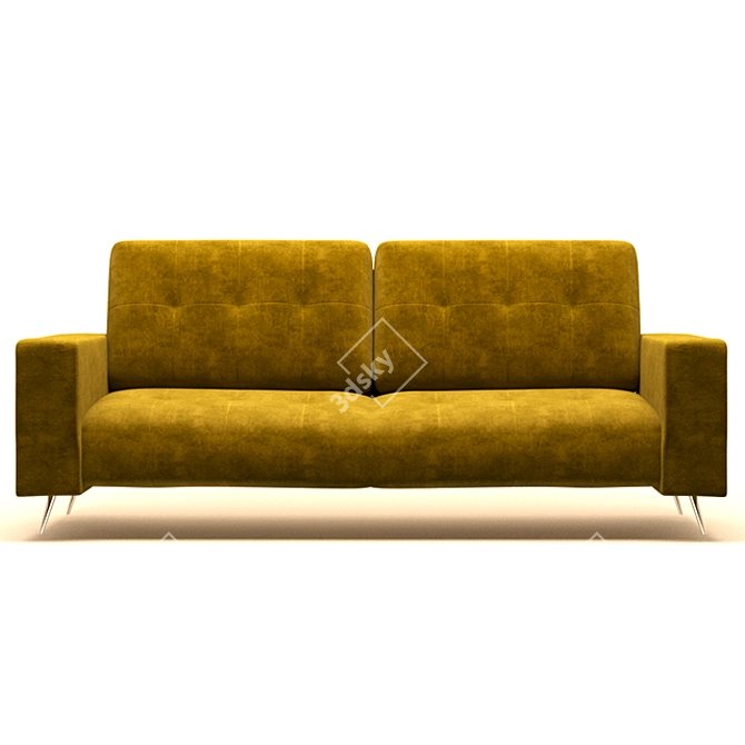 Elegant Charles Sofa: Bellus 3D model image 1