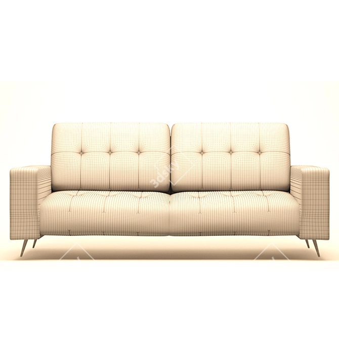 Elegant Charles Sofa: Bellus 3D model image 3