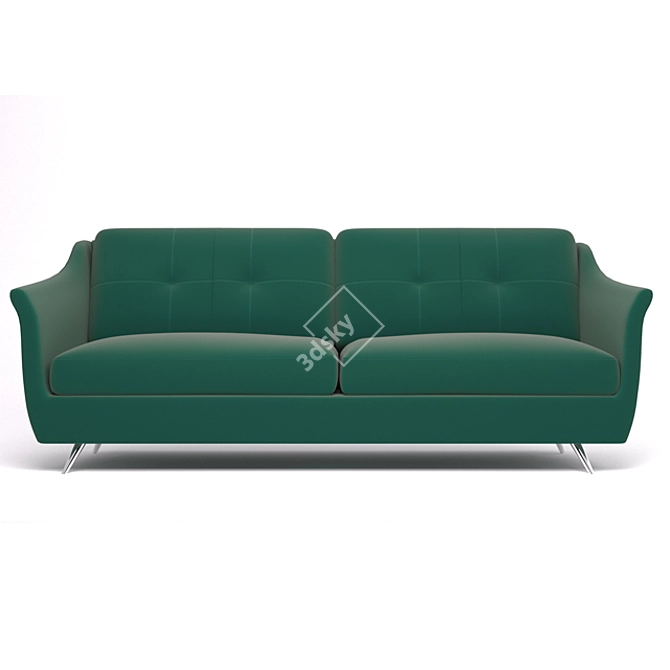 Contemporary Edmund Sofa by Bellus 3D model image 1