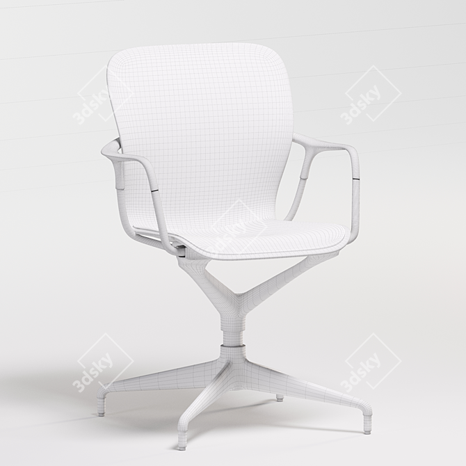 Elevate Ergonomic Office Chair 3D model image 2