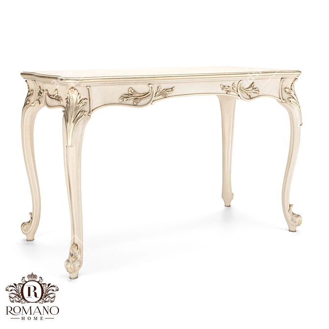 Elegant Josephine Console: Exclusive Handcrafted Design 3D model image 1