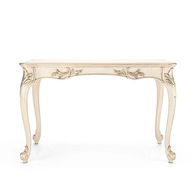 Elegant Josephine Console: Exclusive Handcrafted Design 3D model image 2