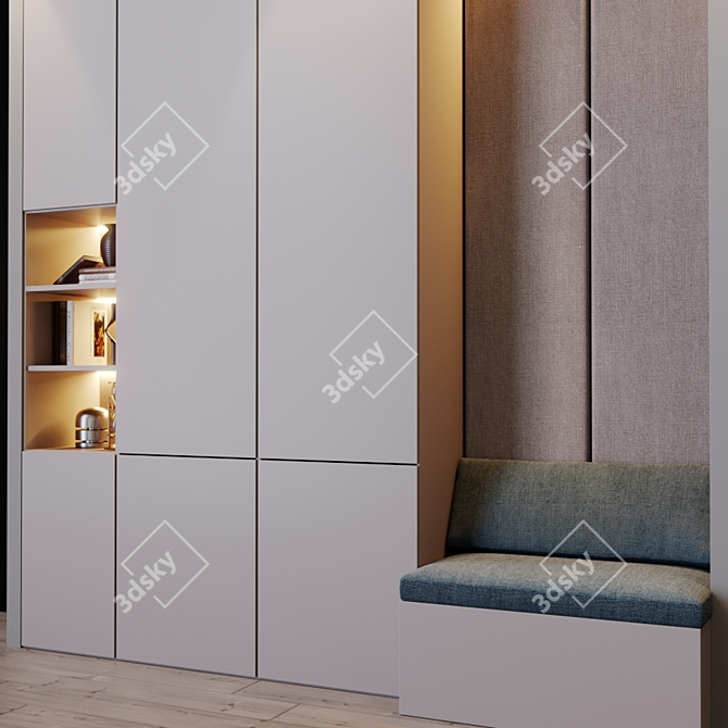 Modern Furniture Set 3D model image 3