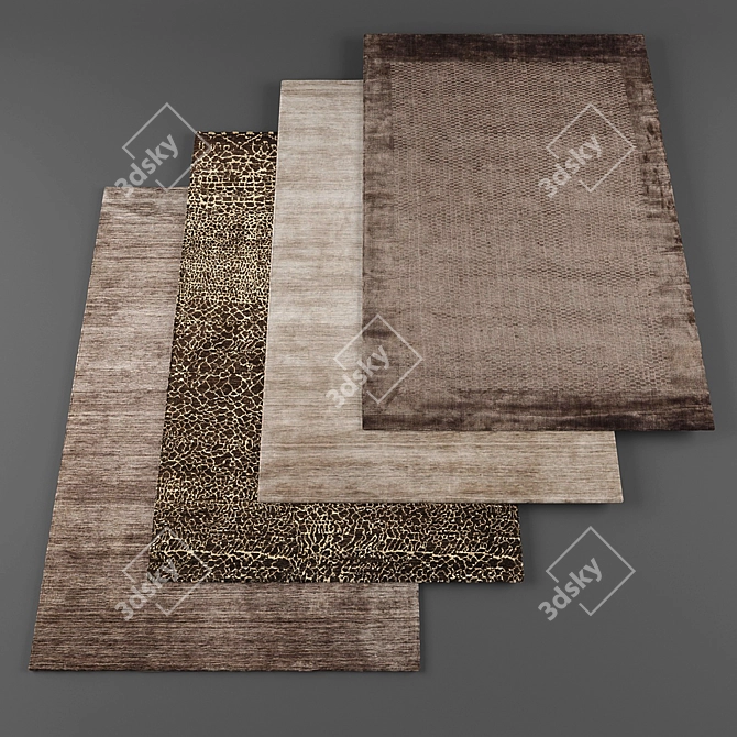 Elegant Safavieh Rugs Collection 3D model image 1