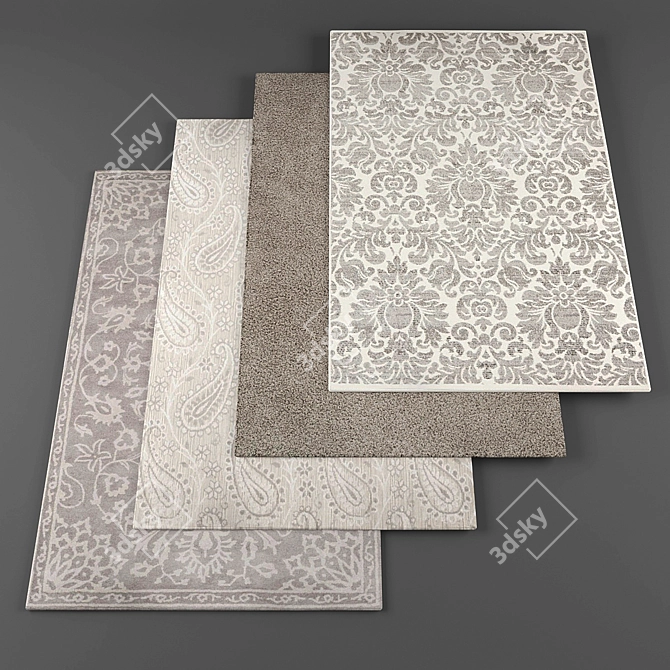 Safavieh Collection: Beautiful Rugs 3D model image 1