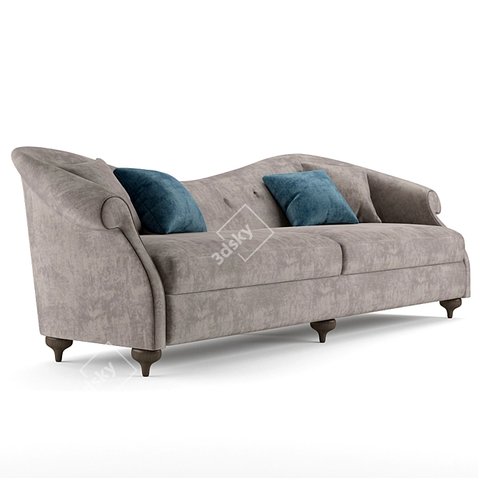 Elegant Reverdy Sofa by Christopher Guy 3D model image 1