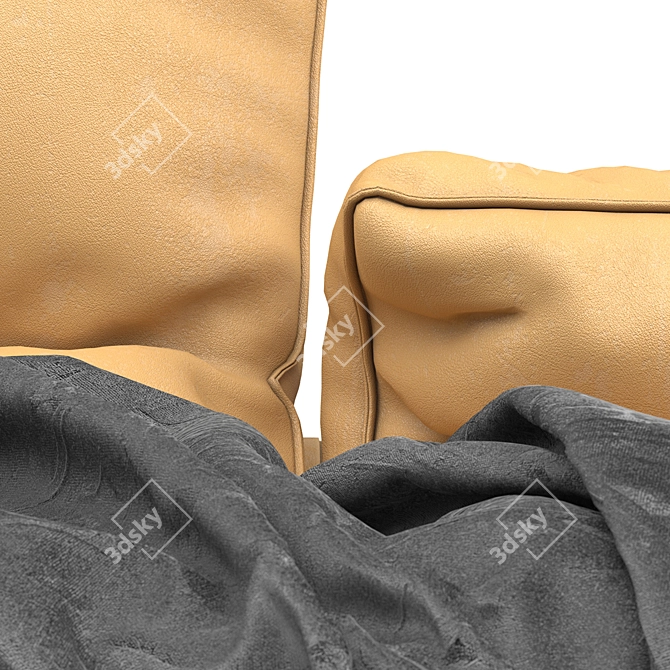 Cassina Maralunga 2014: Sleek & Elegant Sofa 3D model image 2