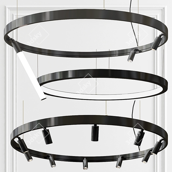 Superloop MDL: Flexible Pendant Light 3D model image 5