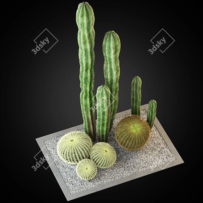 Greenery Galore: Exquisite Plants Set 3D model image 2