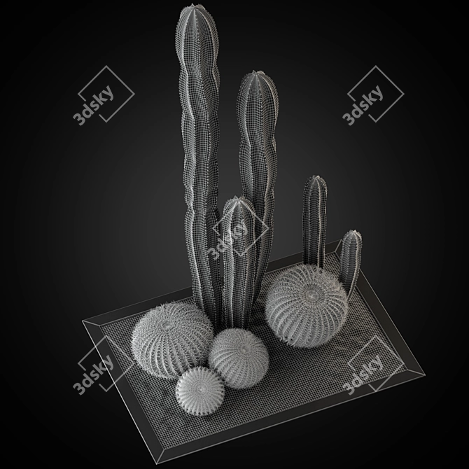 Greenery Galore: Exquisite Plants Set 3D model image 4