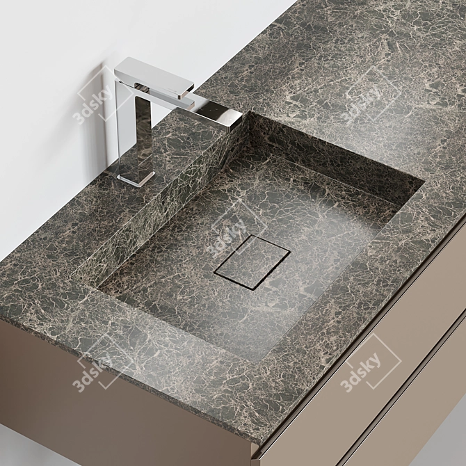 Cerasa SEGNO | Wall-mounted Vanity Unit 3D model image 3